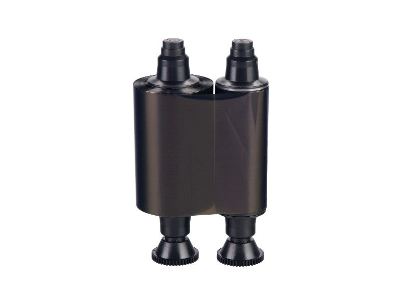 R2029 - Einfarbiges Farbband - Wachs schwarz - 1000 Karten/Rolle Blackflex (für ABS und speziell lackierte Karten)