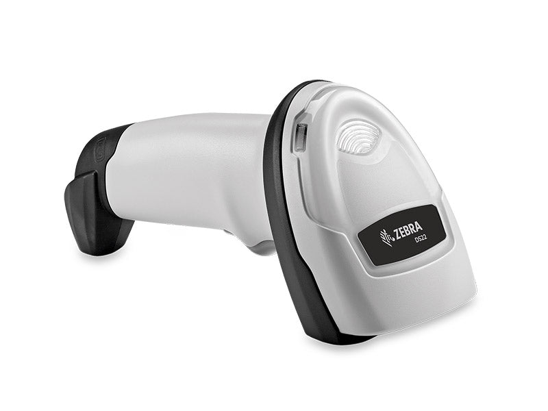 DS2208 - 2D-Imager, Standard Reichweite, USB-KIT mit Standfuss, weiss