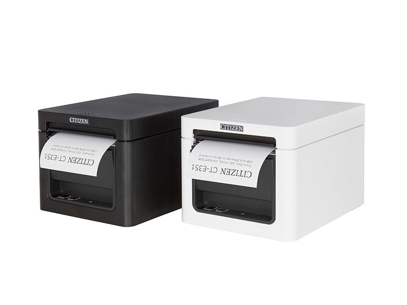 CT-E351 - Bondrucker, thermodirekt, 80mm, Frontausgabe, 203 dpi, USB + Ethernet, schwarz