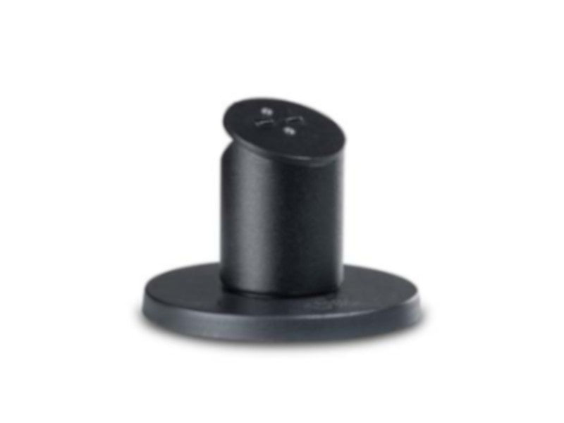 Essentials - SpacePole Stack, Standrohr (Höhe 100 oder 130mm), Kunststoff, schwarz