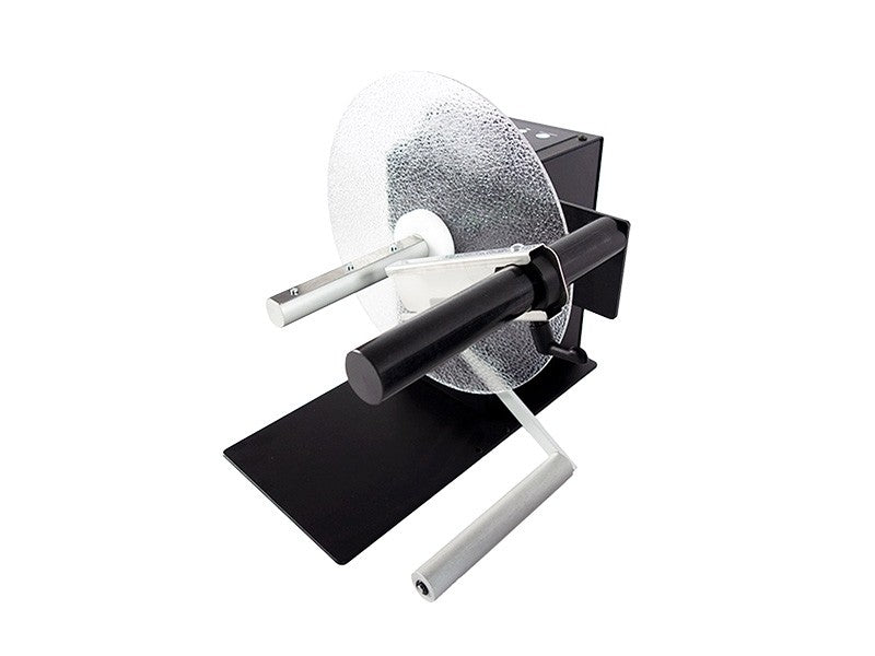 UNI-CAT-1-INCH - Externer Etiketten-Ab-/-Aufwickler, Kern 25.4mm, Rollendurchmesser 220mm, Etikettenbreite 155mm