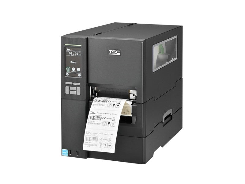 MH241P - Etikettendrucker, thermotransfer, 203dpi, USB + RS232 + Ethernet, interner Aufwickler