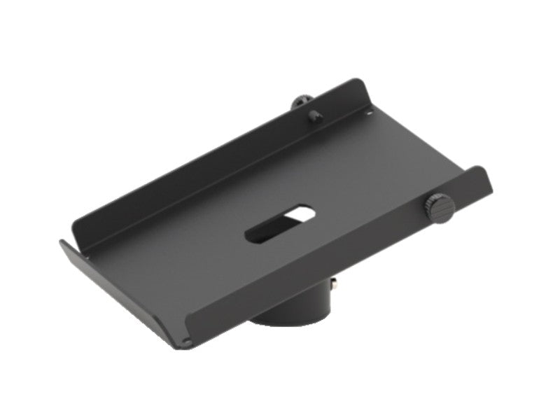 Druckerhalter, fix flach, 150 x 178mm, für Drucker wie TM-T88 oder ähnliche Größe, schwarz