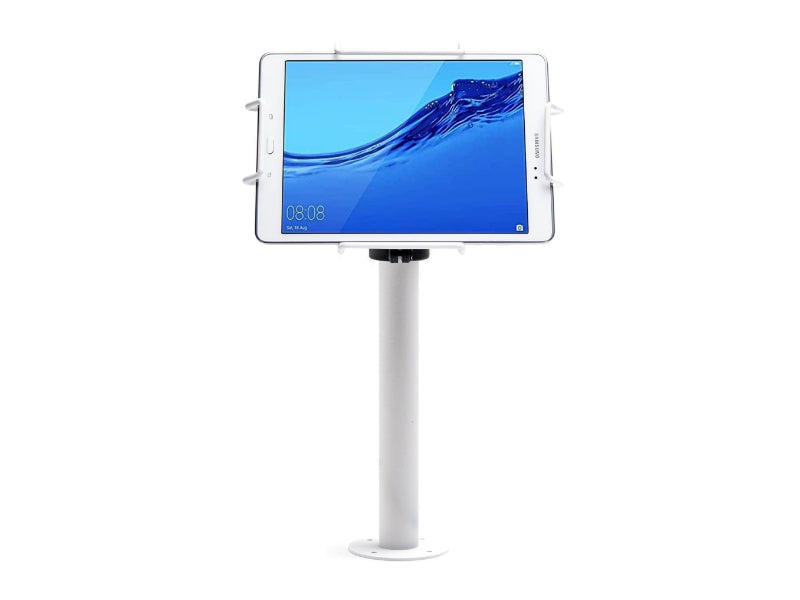 mUnite 18 Mount - Tablet-Halterung, 46cm-Stange, Theken- und Kantenmontage, weiss