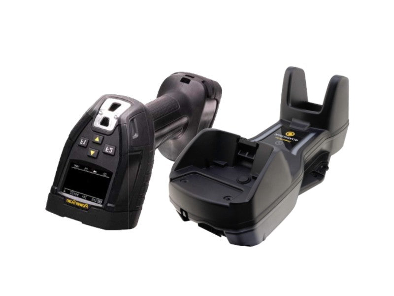 PowerScan PM9600-DPX - Kabelloser 2D-Barcodescanner, 433MHz, DPM, 1.8" OLED Display, 4 Tasten, Ethernet-KIT