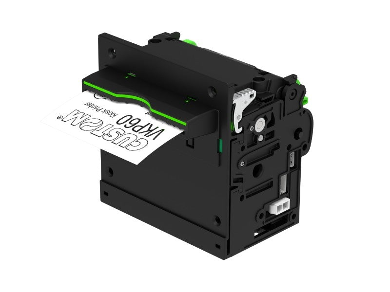 VKP60 Paper Mouth - Kioskeinbaudrucker mit Papiermundstück, thermodirekt, 203dpi, USB + RS232
