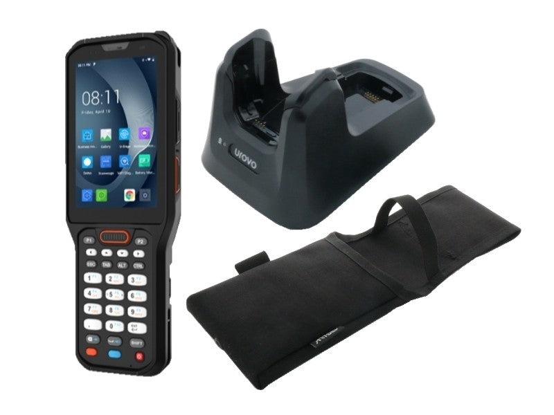 RT40S - 4" Display, Android 13 GMS+AER, 2D-Scanner, 4GB/64GB, Octa-Core, IP68, Kühlbereich, 29 Tasten ***inkl. Ladestation und Holster***