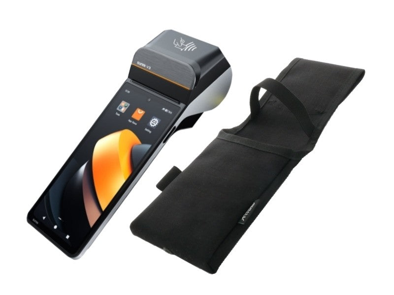 V3 - 6.75" Display, Android 13, 58mm Bondrucker + Labeldrucker, microSD Slot, 4G, NFC, 2D Barcodescanner ***inkl. Holster***