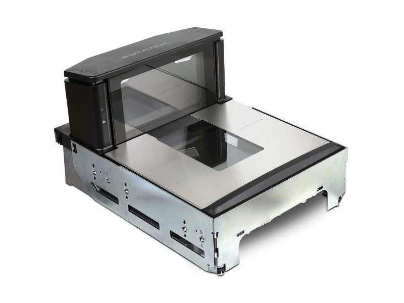 Magellan 9600i - Einbauscanner, Waagen-Vorbereitung, mittlere Platte, feste Regalhalterung mit Waagenwächter