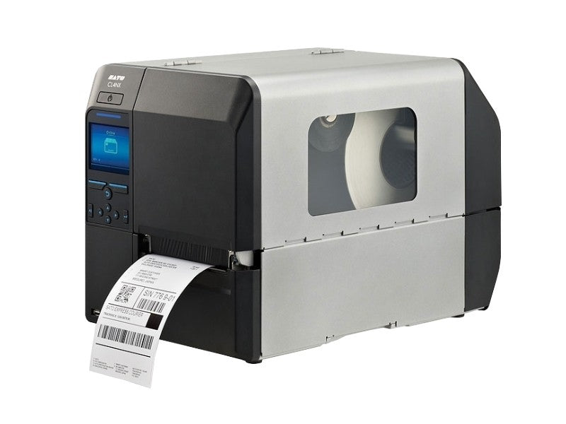 CL4NX Plus - Etikettendrucker, thermotransfer, 305dpi, USB + RS232 + Ethernet + NFC, Dispenser mit Liner-Aufwickler, Echtzeituhr