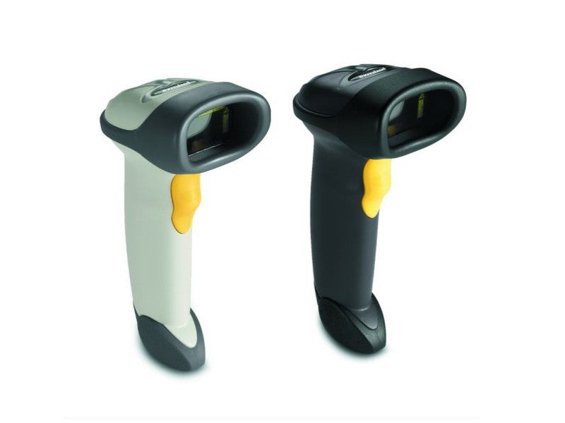 LS2208 - 1D-Laserscanner mit Ständer, USB-KIT, Kassenweiss