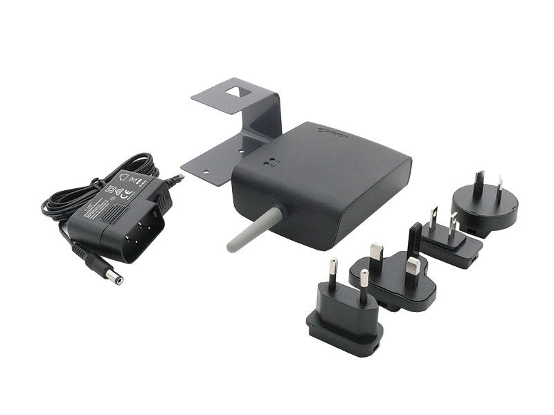 RF601 Funk-Basisstation mit RS232- und Ethernet-Schnittstelle inkl. Steckernetzteil und Wandhalter