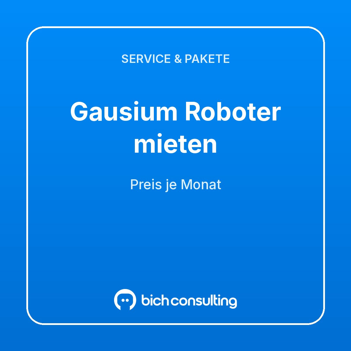 Gausium Reinigungsroboter mieten