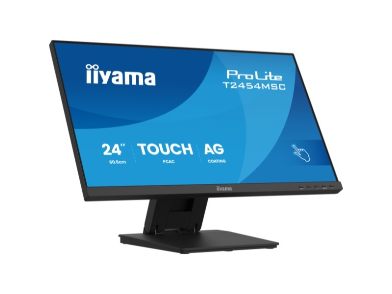 ProLite T2454MSC-B3AG - 23.8" Touchmonitor, kapazitiv, 10 Punkte Multitouch, USB, Full HD, schwarz