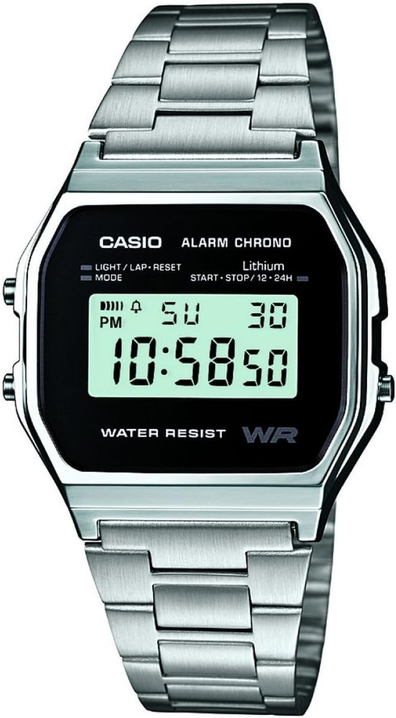 Casio Collection Unisex Retro Armbanduhr A158WEA