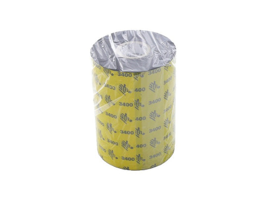 3400 wax/resin - Farbband High Performance Wachs/Harz, 450m x 110mm, 1 Zoll-Kern, außen beschichtet