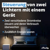 Shelly plus 2PM | Wlan & Bluetooth 2 Kanäle Smart Relais Schalter | Rolladenschalter Mit Stromverbrauchsmessung | Hausautomation | Google Home Alexa Zubehör | Ios Android App