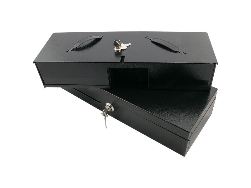 AC-F460 - Springdeckel-Kassenlade, anthrazit, 24V EPS-Anschluss mit Microschalter (POS-303)