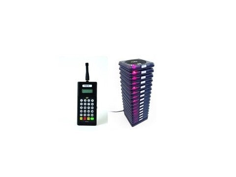 Funkrufsystem Gastruf mit Basis und 10 Sender (CS6) für Gäste