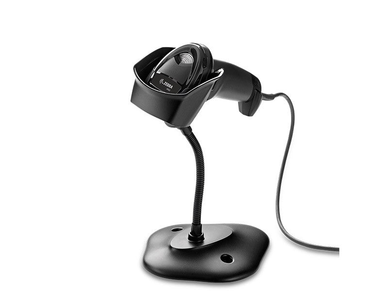DS2208 - 2D-Imager, Standard Reichweite, USB-KIT mit Standfuss, schwarz