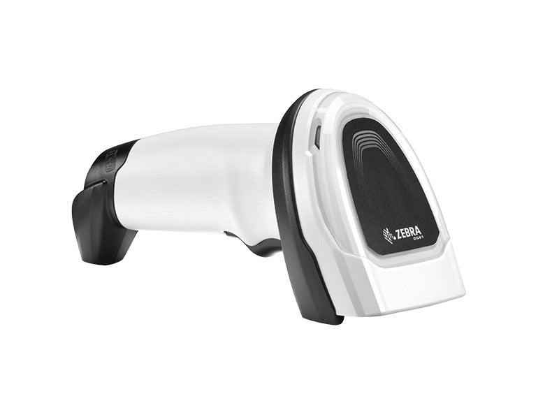DS8108 - 2D Imager, Standard Reichweite, RS232 + USB - KBW, weiss