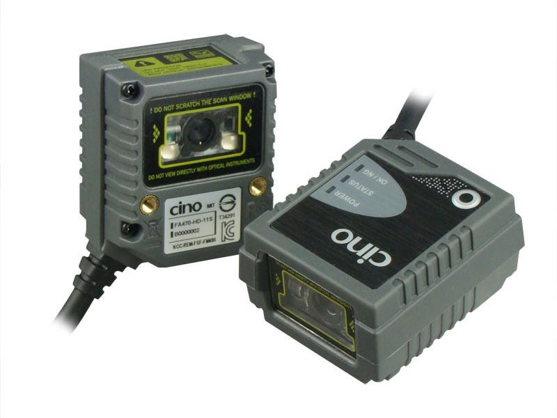 FuzzyScan FA470 - Scanengine, SR, USB-KIT, Side-View