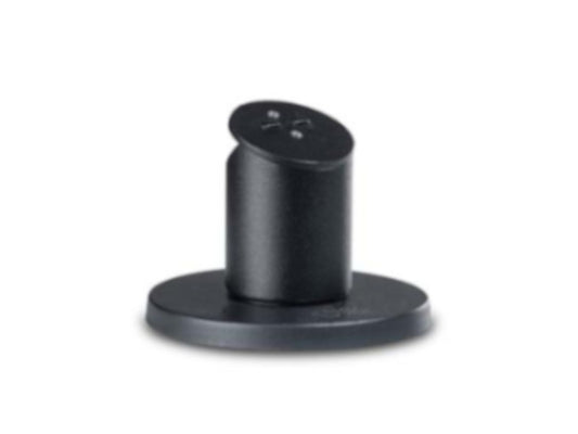 Essentials - SpacePole Stack, Standrohr (Höhe 100 oder 130mm), Kunststoff, schwarz