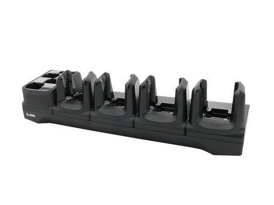 4-fach Ladestation (4 x MC3300, 4 x Akku), Ethernet für MC3300, MC3300x, MC3400 und MC3450