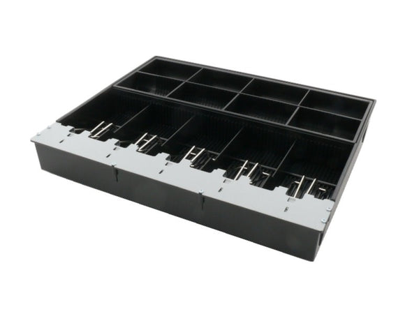 ARTDEV Geldeinsatz für AC-4280 Kassenlade, 8 Münzfächer, 5 Scheinfächer, Münzfächer individuell anpassbar