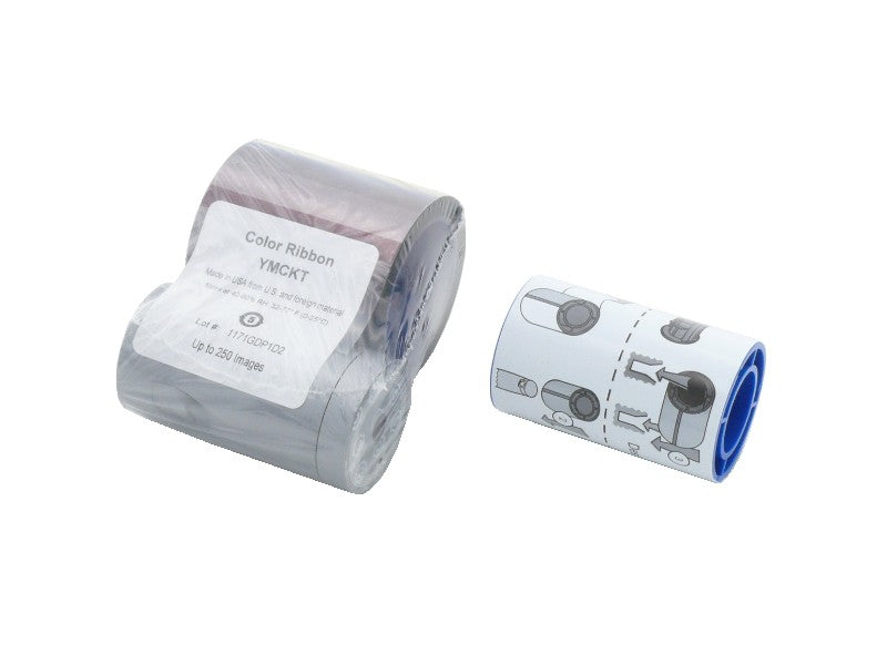 YMCKT-Farbband, 250 Drucke für SD260 / SD360, SP25, SP25Plus, SP35, SP35Plus, SP55, SP55Plus, SP75, SP75Plus