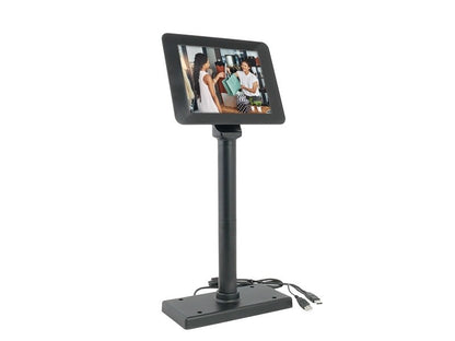 SD1000 - 10" Kassenmonitor, True Flat Display, USB Anschluss, schwarz