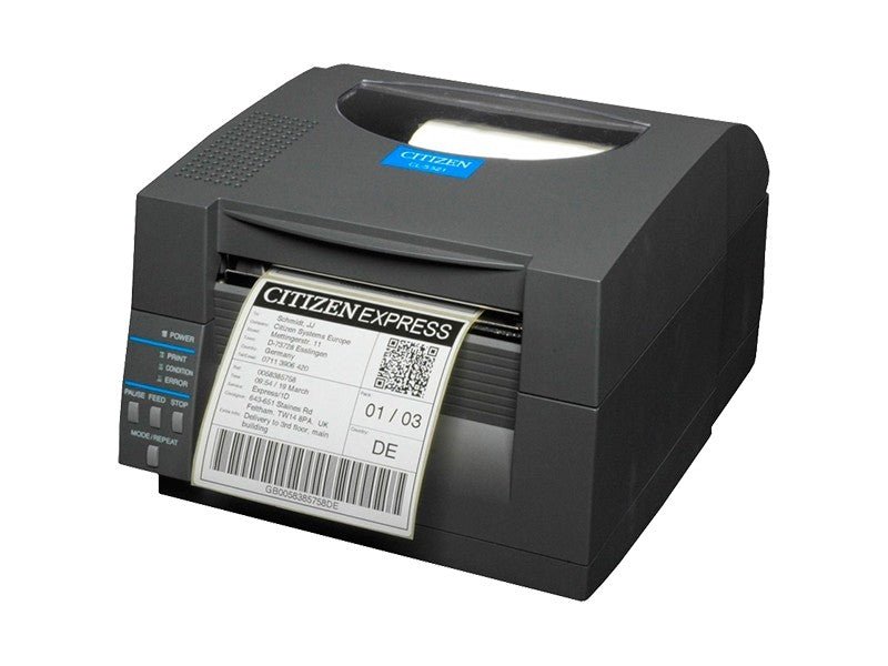 CL-S521II - Etikettendrucker, Thermodirekt, 203dpi, USB + RS232, schwarz