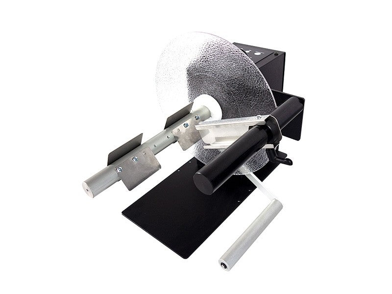 UNI-CAT-10-INCHES - Externer Etiketten-Ab-/-Aufwickler, Kern 76mm, Rollendurchmesser 300mm, Etikettenbreite 255mm