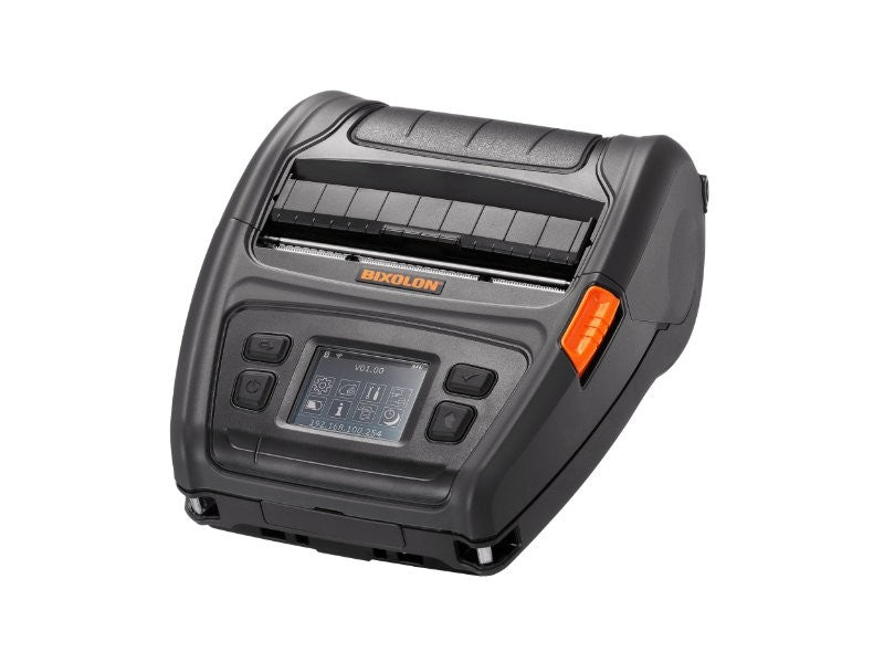 XM7-40 - Mobiler Etikettendrucker, 112mm, USB + RS232 + WLAN, schwarz