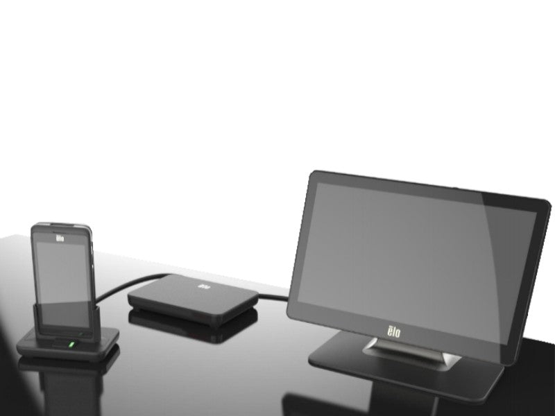 M50 Mobile to Fixed Workstation - 5.5" Android 10 Handheld, Dock, Erweiterungsbox, 15.6" Touchmonitor