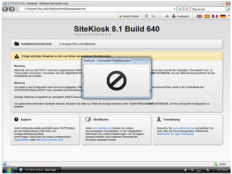 SiteKiosk Windows Classic (Digitale Download-Version ohne CD)
