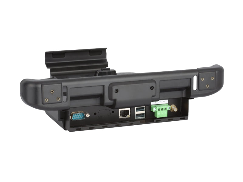 Fahrzeug-Dock (2x USB-A, 2x RS232, 1x D-9 USB, 1x D-15 USB, Ethernet, VESA: 75) für RT10