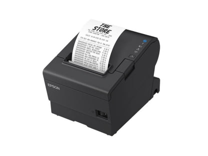 TM-T88VII-B - USB + Ethernet + RS232, Bon-Thermodrucker, 80mm, schwarz
