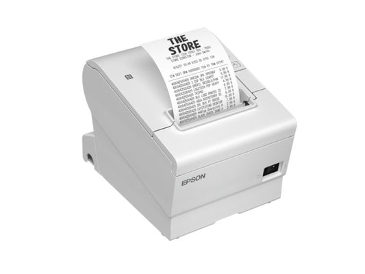 TM-T88VII-W - feste Schnittstelle, 2 x USB-Host + Ethernet, Bon-Thermodrucker, 80mm, weiss