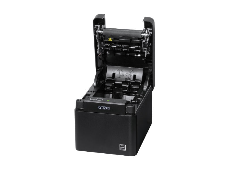 CT-E301 - Antibakterielles Gehäuse, 80mm, Abschneider, USB, schwarz