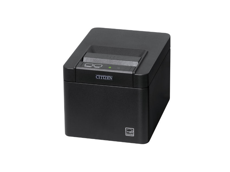 CT-E301 - Antibakterielles Gehäuse, 80mm, Abschneider, USB + RS232 + Ethernet, schwarz