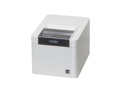 CT-E301 - Antibakterielles Gehäuse, 80mm, Abschneider, USB + RS232 + Ethernet, weiss