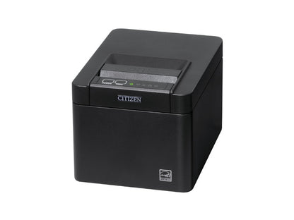CT-E601 - Antibakterielles Gehäuse, 80mm, Abschneider, USB, Lightning, schwarz