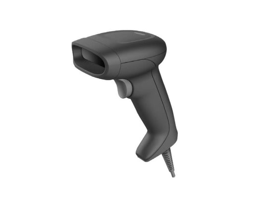 Voyager 1350g - Kabelgebundener 2D-Imager, USB-KIT, Standfuss, schwarz