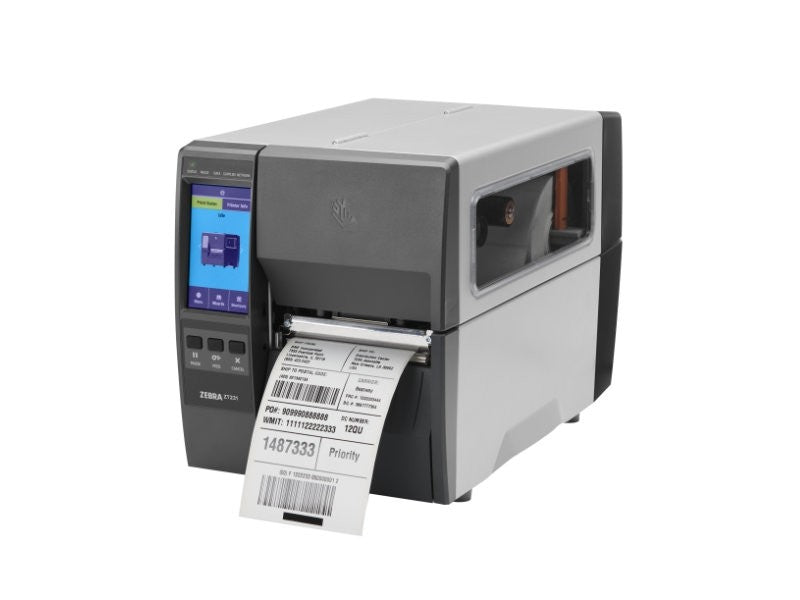 ZT231 - Etikettendrucker, thermodirekt, LCD-Display, 300dpi, 104mm, USB + RS232 + Ethernet + Bluetooth (BLE)