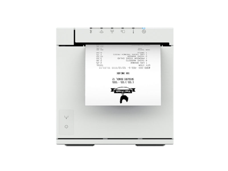 TM-m30III - Bon-Thermodrucker, 80mm, USB + Ethernet + WLAN + Bluetooth, weiss