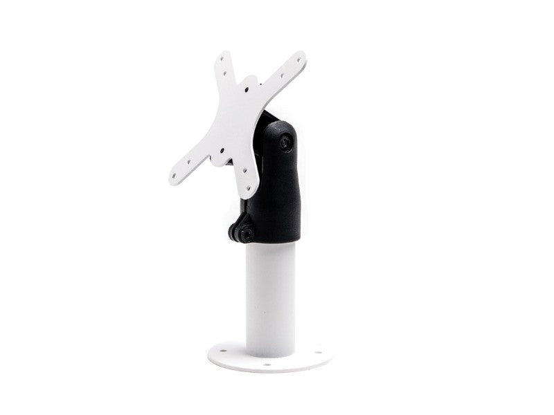 mUnite 7 Mount - Tablet-Halterung, 18cm-Stange, Tischplattenhalterung, weiss