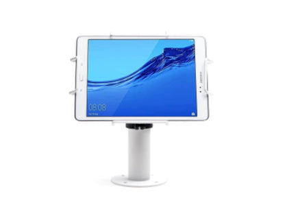 mUnite 7 Mount - Tablet-Halterung, 18cm-Stange, Tischplattenhalterung, weiss
