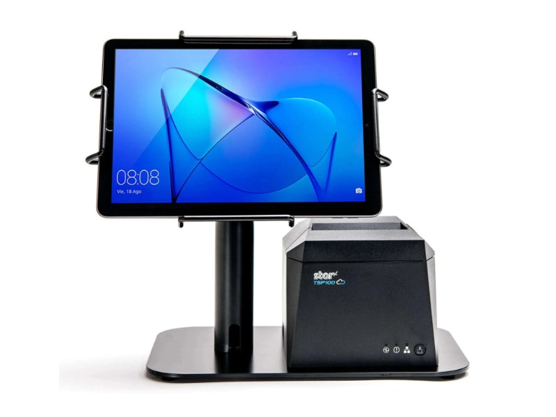 mUnite EZPOS Stand - Tablet-Ständer, schwarz, nur mEnclosure-kompatibel