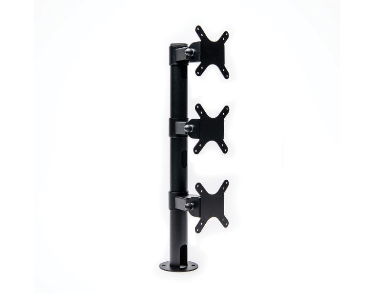 mUnite TRI Mount - Tablet-Halterung, 56cm-Stange, Kapazität für 3 Tablets, schwarz
